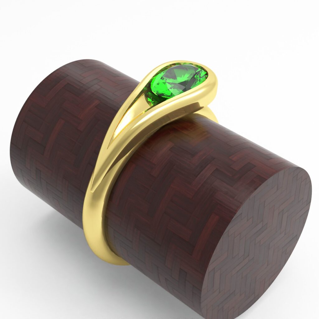 Bague / ring #ring #emeraude #Ã©meurode #bague #bijou #digitalcreators #digitalcrÃ©ation