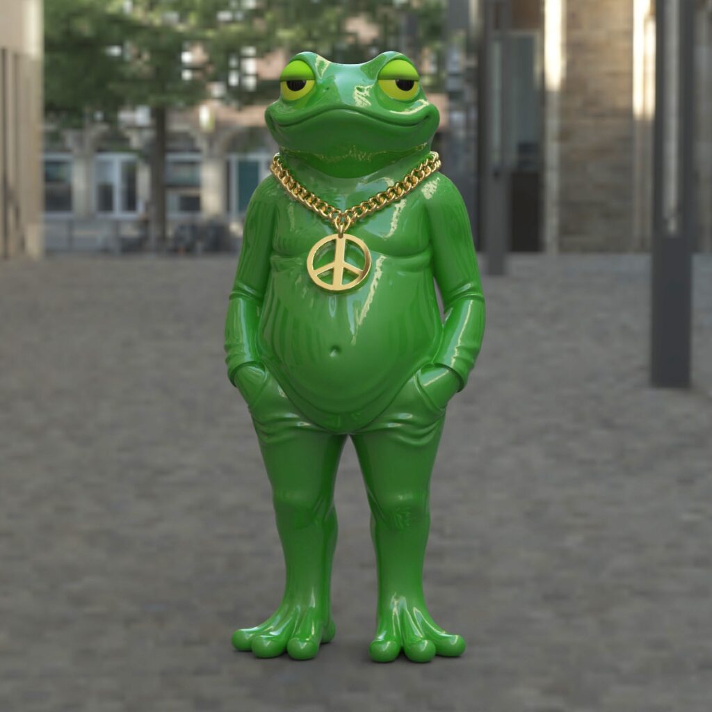 Frog pop #popart #frogart #artpop #digitalarts #popdigital