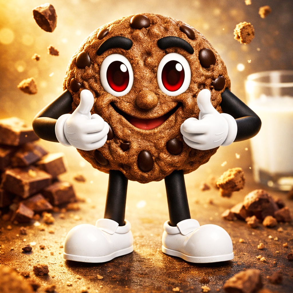 Cookie 3D #cookie #cookie3d #gateau3d #digitalartist #zbrushsculpt