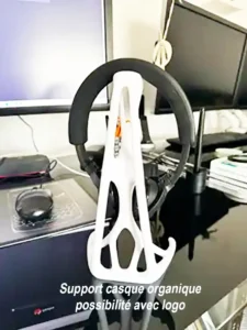 support casque organique