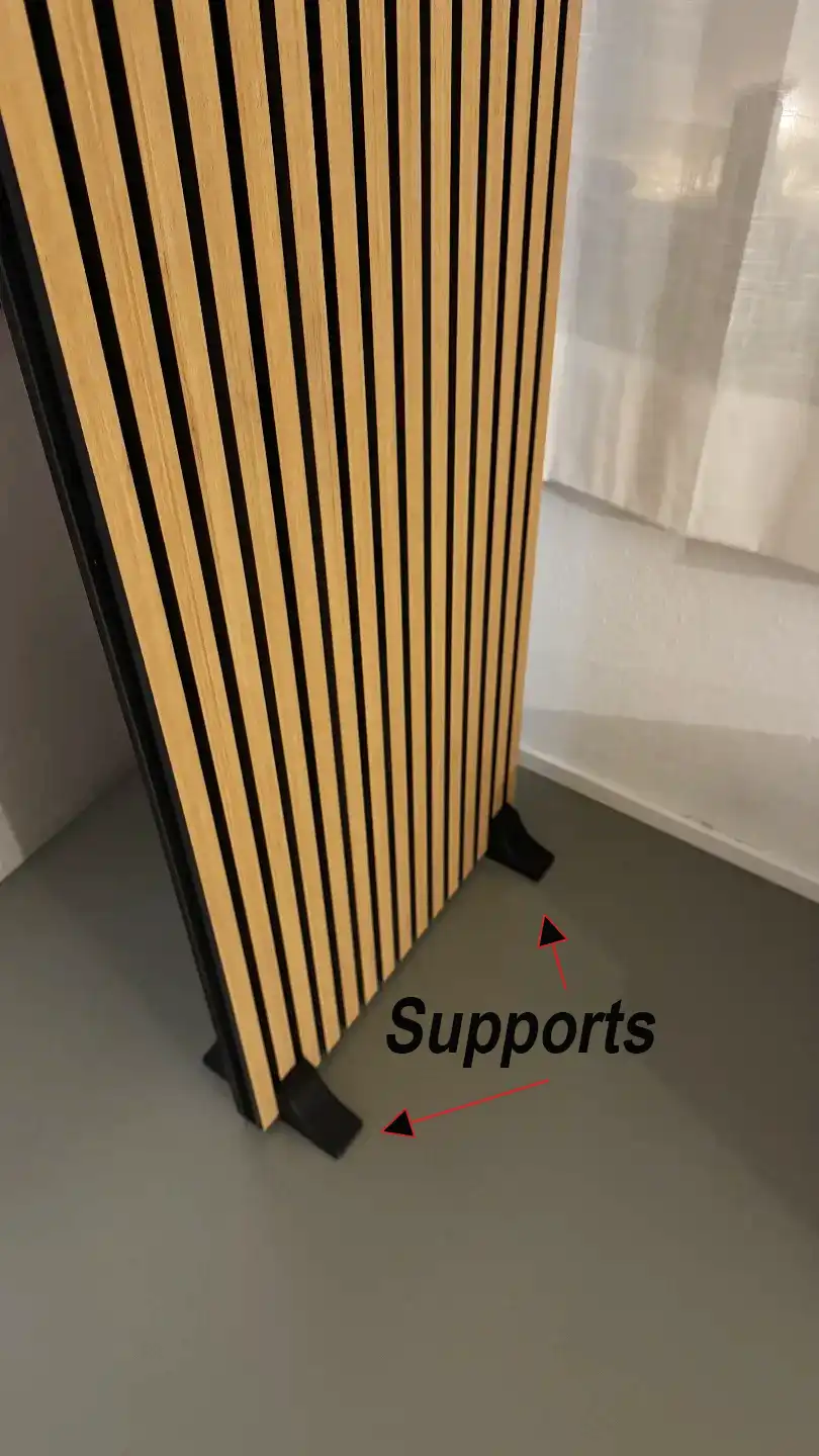 support paneaux acoustique 1 Support 3D panneaux<br /> insonorisation.