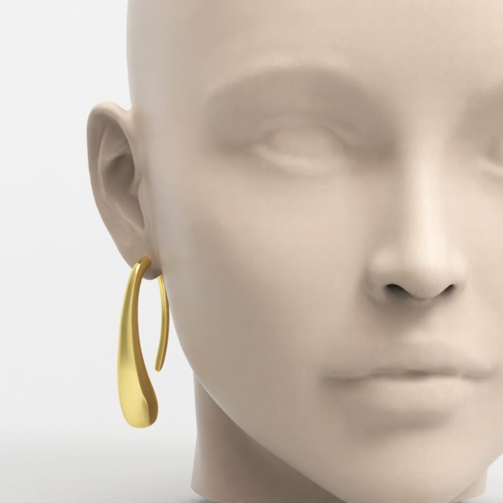Boucles d'oreilles or #bouclesdoreilles #bijouxcreateur #gold #or #earings