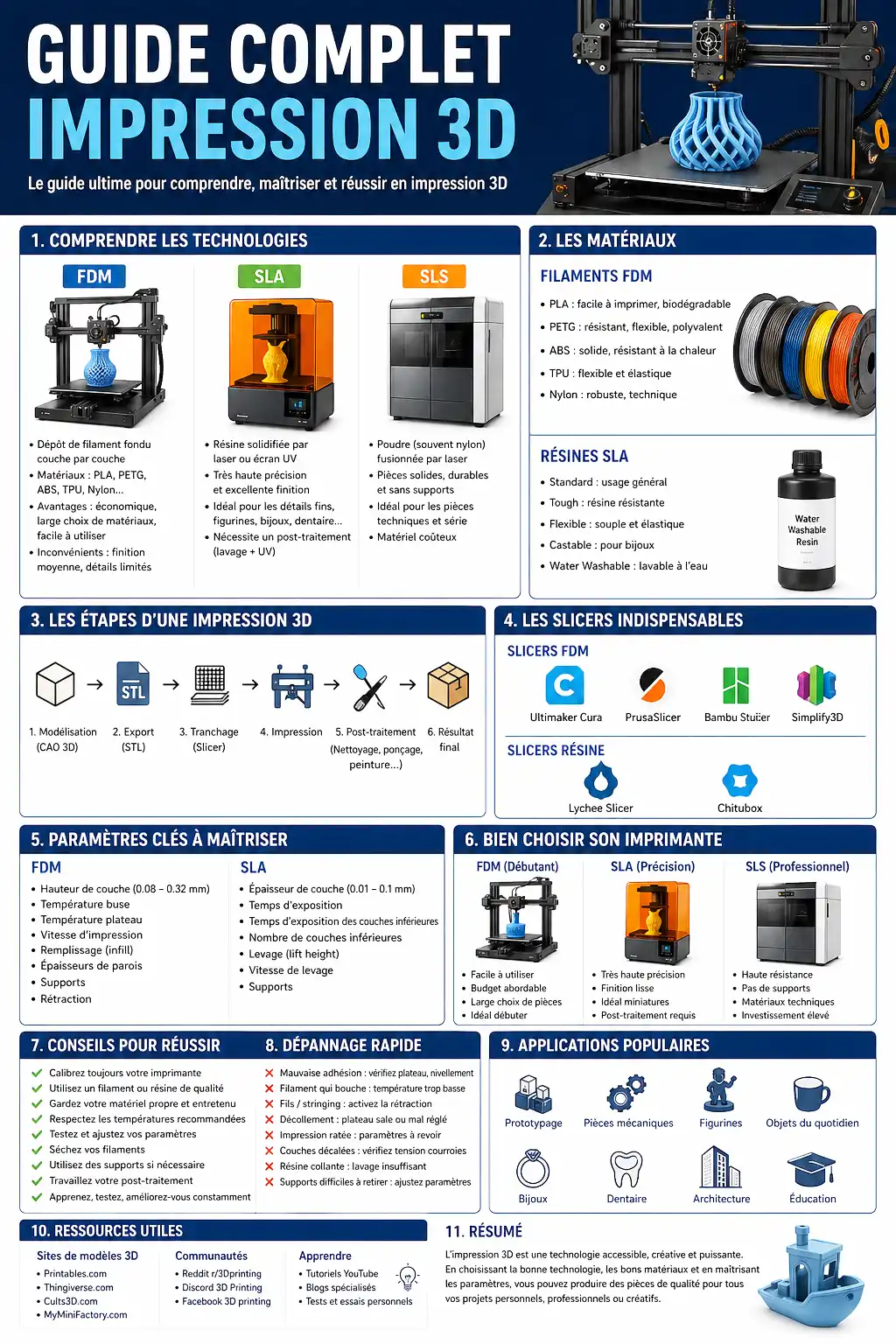 guide complet impression 3d 2026