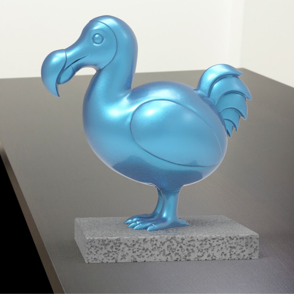 Dodo Bleu métal