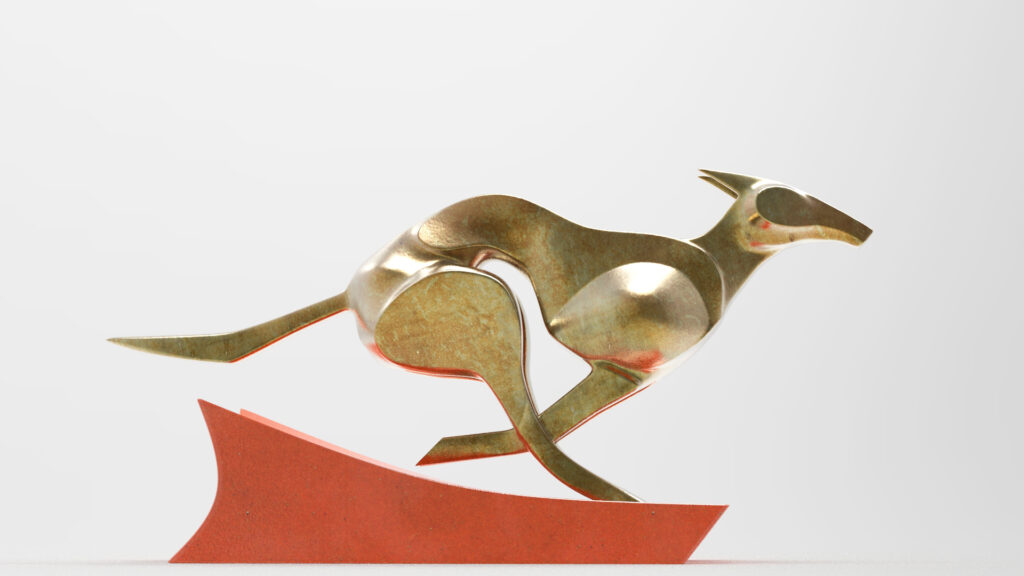 Lévrier Sculpture