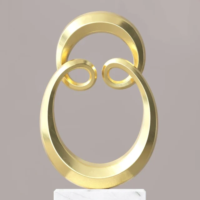 sculpture abstraite

#gold #décoration #maisondeco
